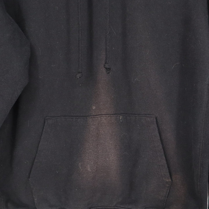 The North Face Hoodie Mens Medium Black Cotton Long Sleeve Kangaroo Pockets
