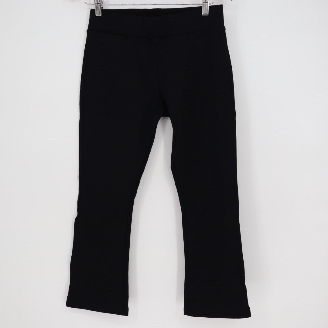American Giant Womens Black Bootcut Pants Size 8 Made in USA