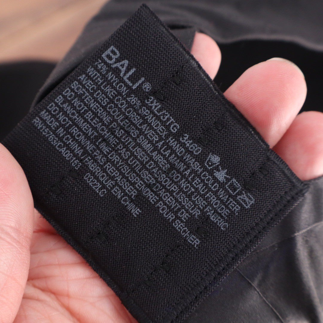 Bali Comfort Revolution Wirefree Bra Black Seamless 3XL