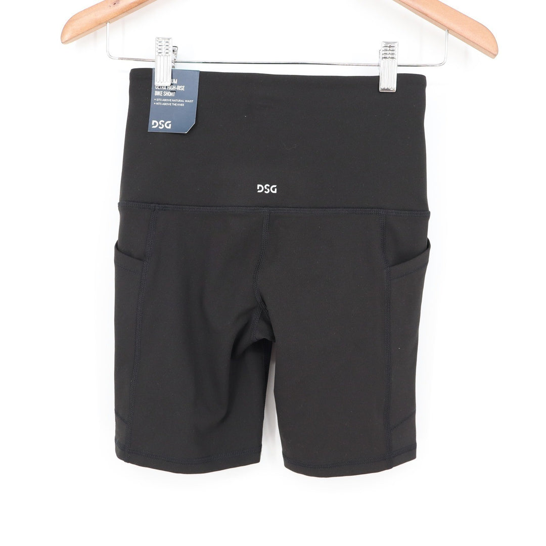 DSG Ultra High-Rise 7 Inch Bike Shorts with Pockets Black XS