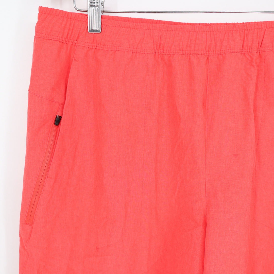 DSG Mens 8 Inch Agility Short Cabana Coral Heather Orange Athletic Large