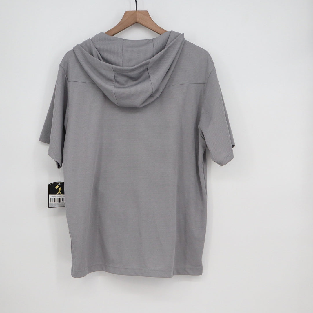 America's Brand Baseball Bat Bros BP Tee Mens Medium Grey Short Sleeve Hoodie