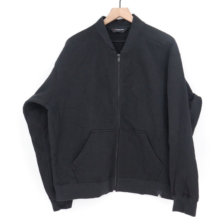 American Giant Men's Fleece Bomber Jacket Size L Made in USA