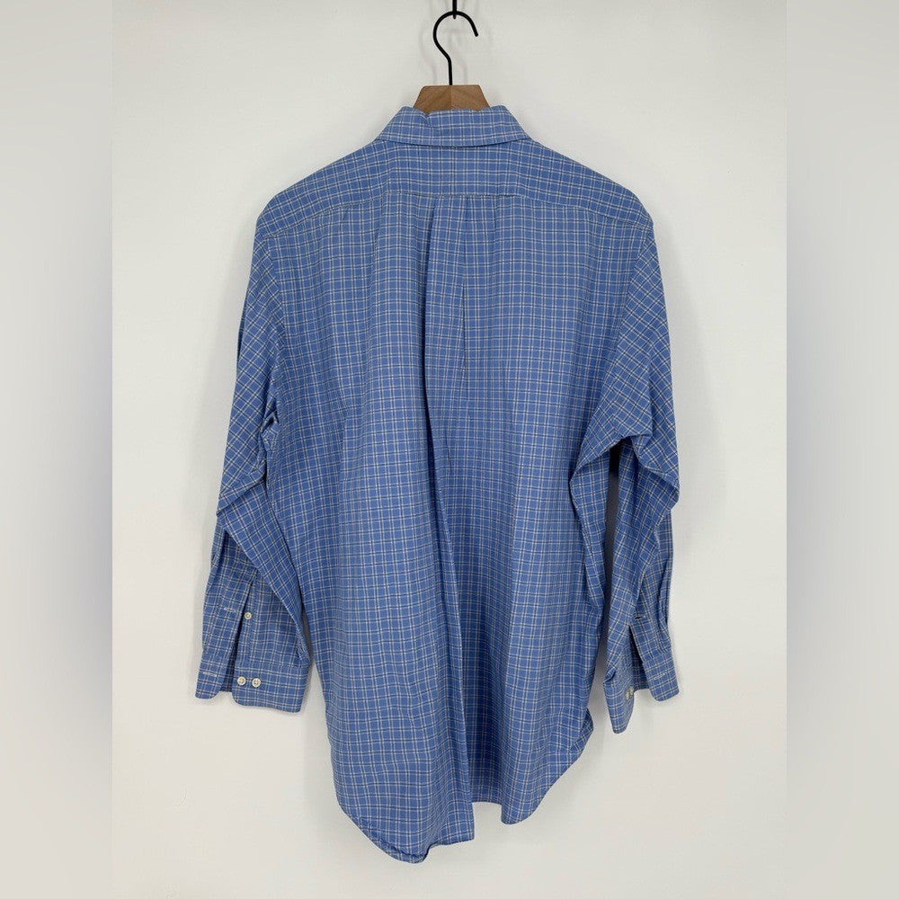 Ralph Lauren Men's Classic Fit Long Sleeve Button Down Collar Shirt Size 16.5