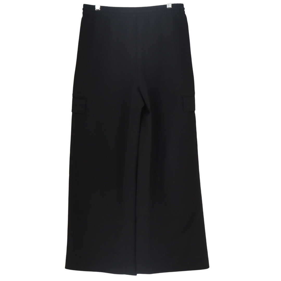 Athleta Promenade Cargo Pants Women XS/P Black Stretch Drawstring Waist Wide Leg