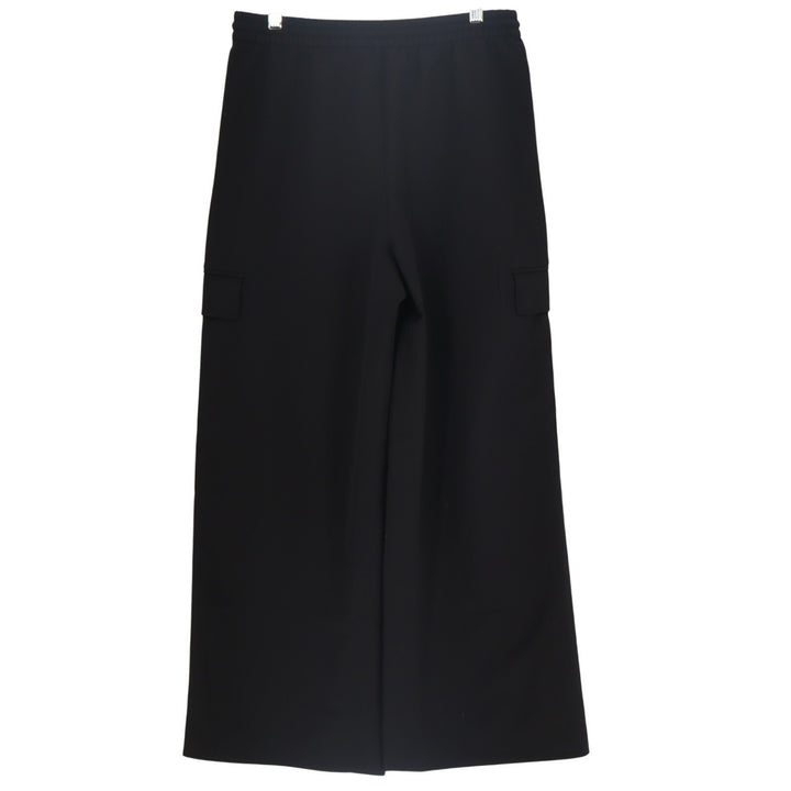Athleta Promenade Cargo Pants Women XS/P Black Stretch Drawstring Waist Wide Leg
