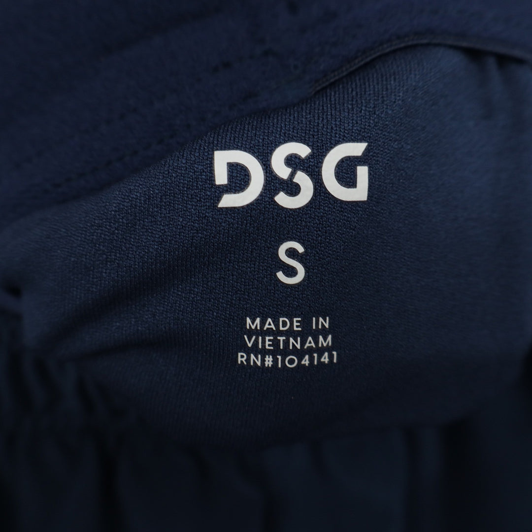DSG Mens 5 Inch Stride Run Short University Navy Blue Size S