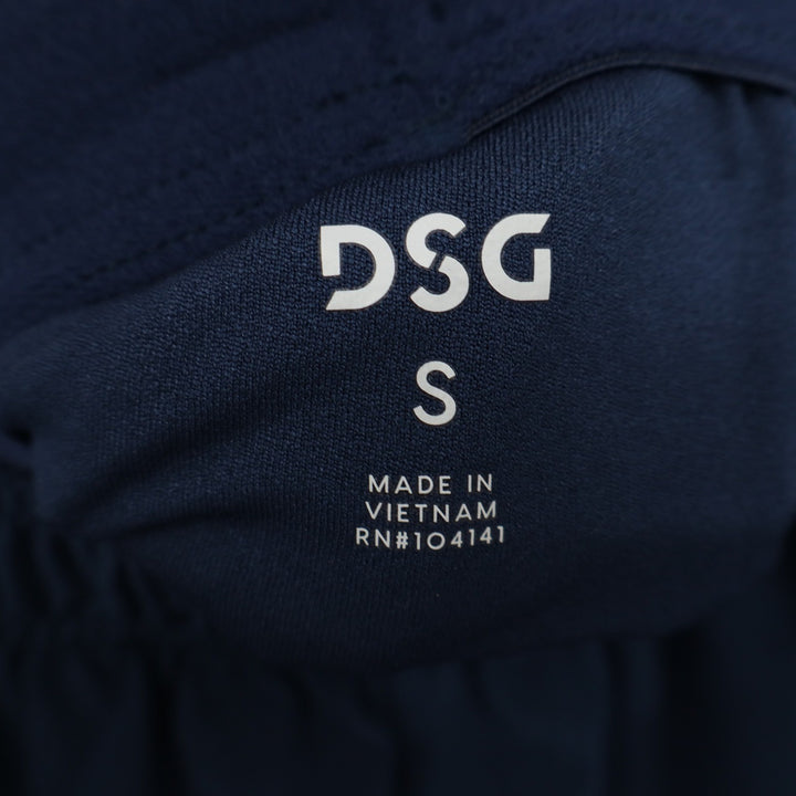 DSG Mens 5 Inch Stride Run Short University Navy Blue Size S
