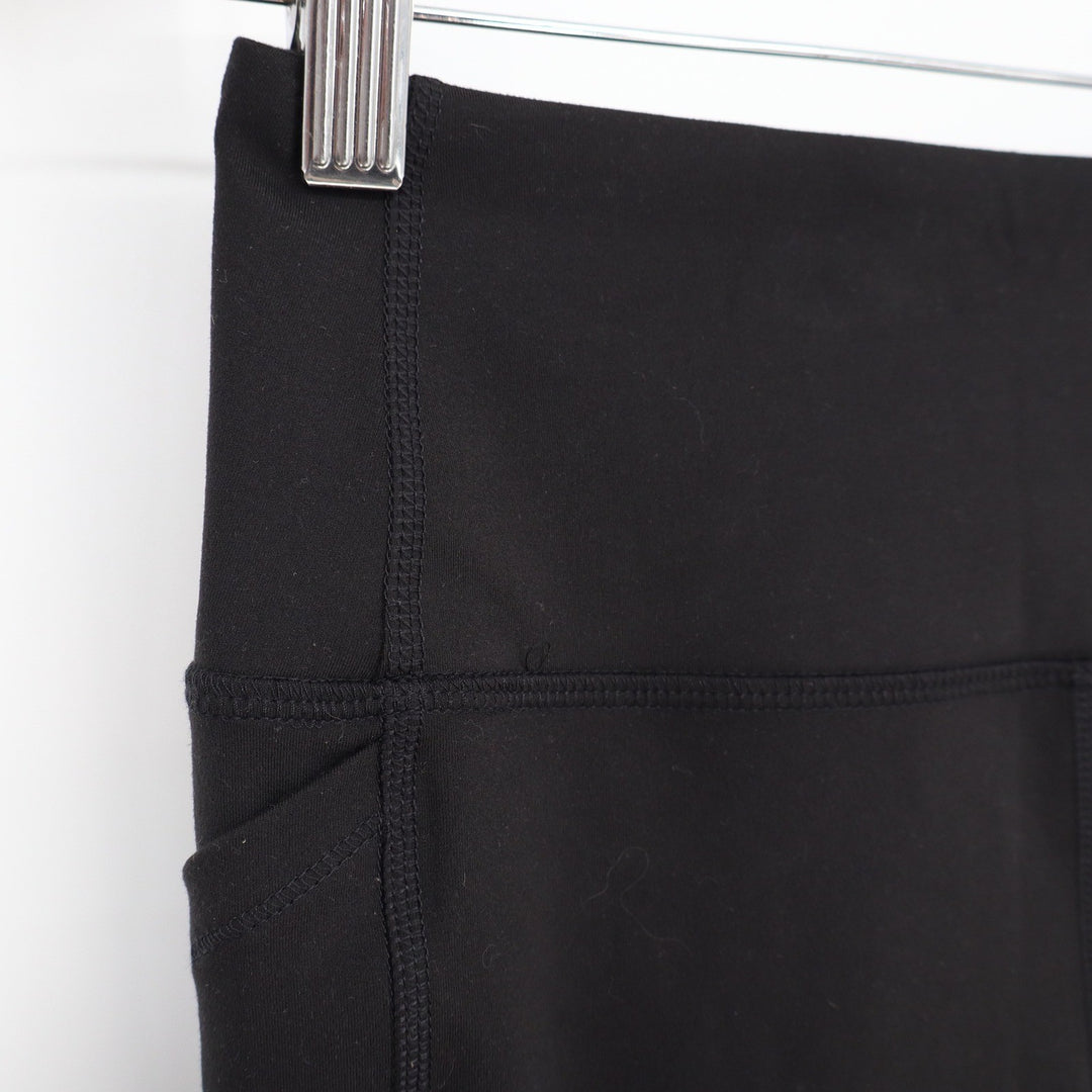 DSG Momentum High Rise Crop Leggings Pure Black Womens XS NWT
