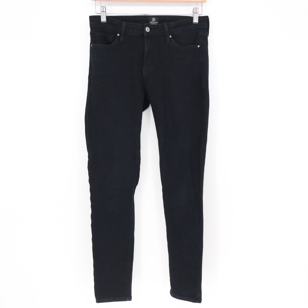 Just Black Jeans Women's 27 Black Skinny Stretch Denim Excellent