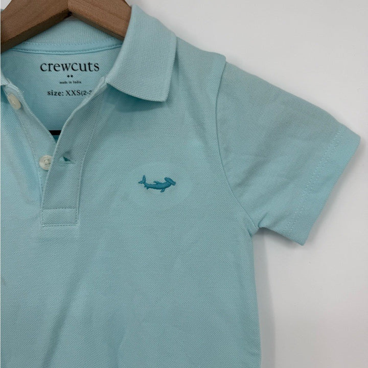 J.Crew Crewcuts Boy's Pique Critter Polo Shirt Size XXS (2-3)