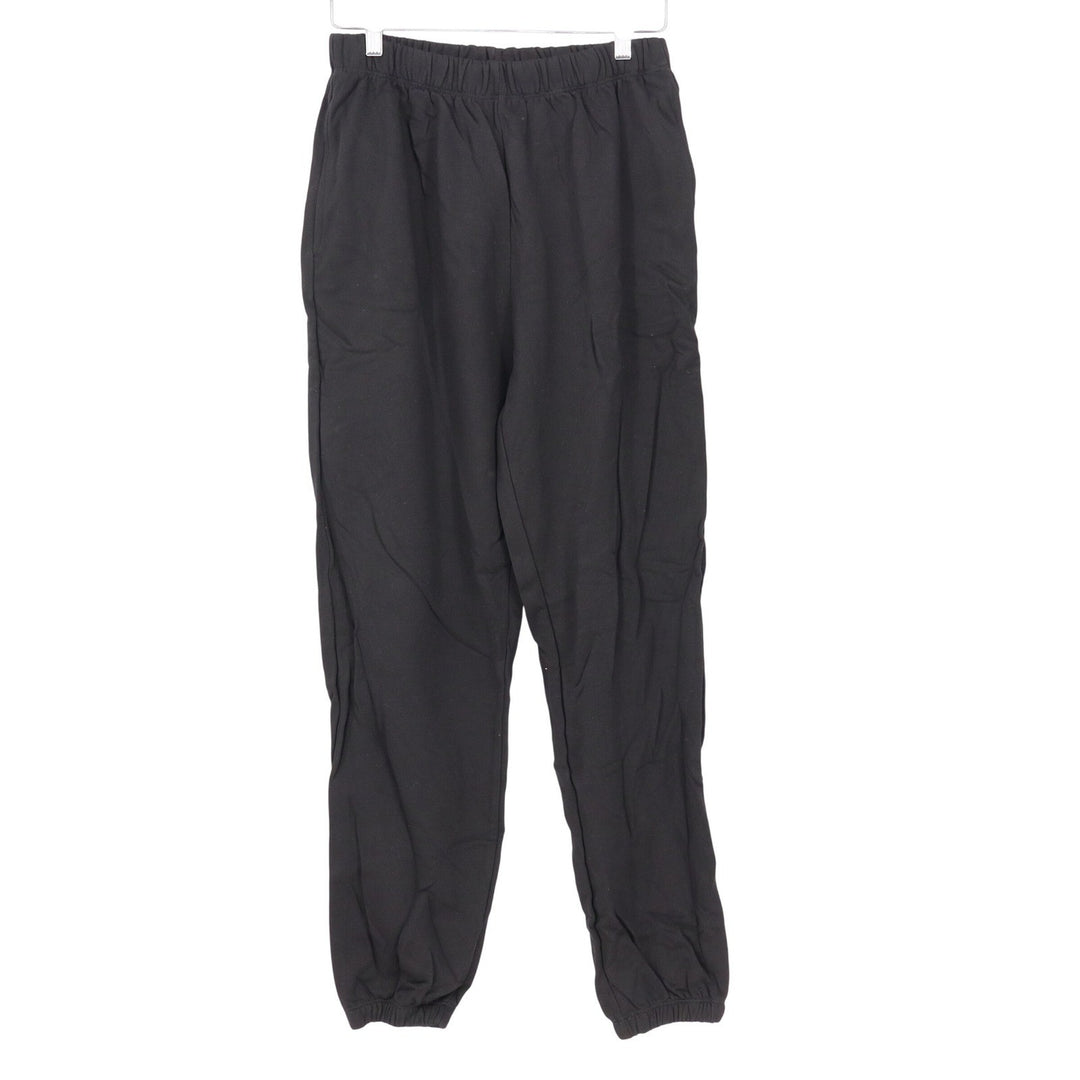 Naked Wardrobe Black Crewneck Sweatshirt and Joggers Lounge Set M