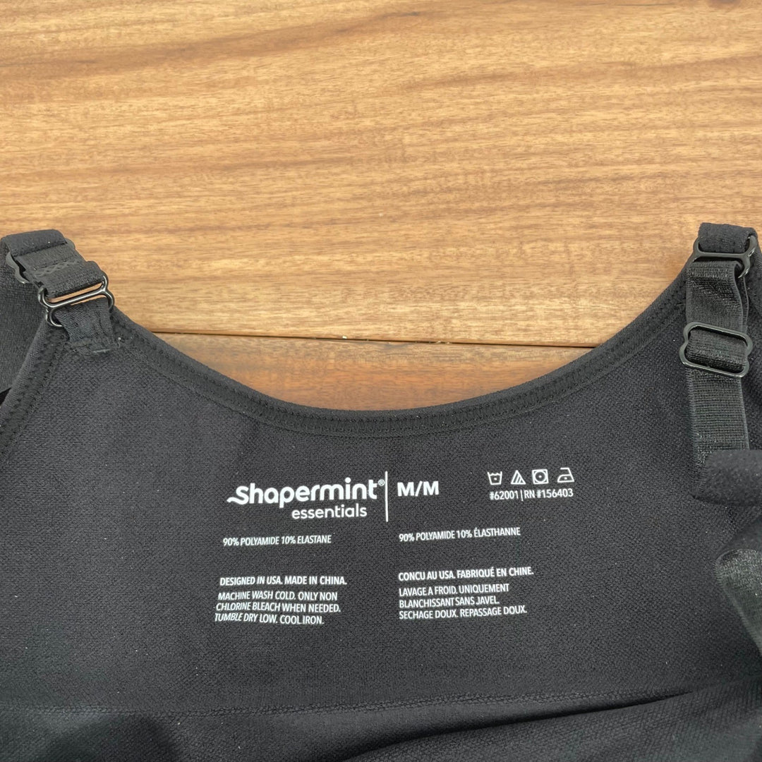 Shapermint Essentials All Day Every Day Scoop Neck Cami Black M M