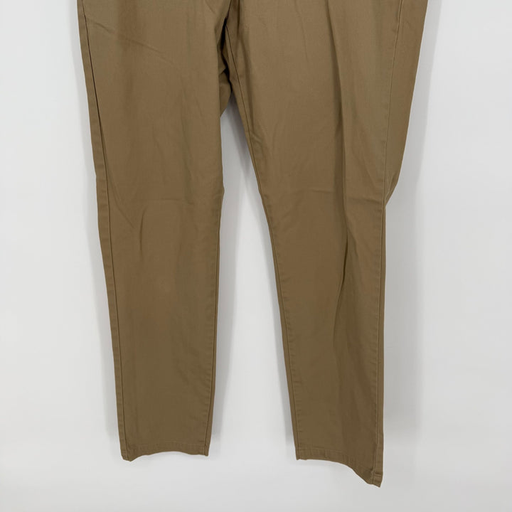 Dockers Flex Comfort Pants Mens 32 X 32 Khaki Slim Fit Cotton Stretch Skinny Leg