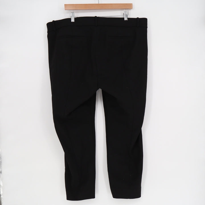 J.Crew Womens Black Stretch Dress Pants Trousers Size 18 Plus