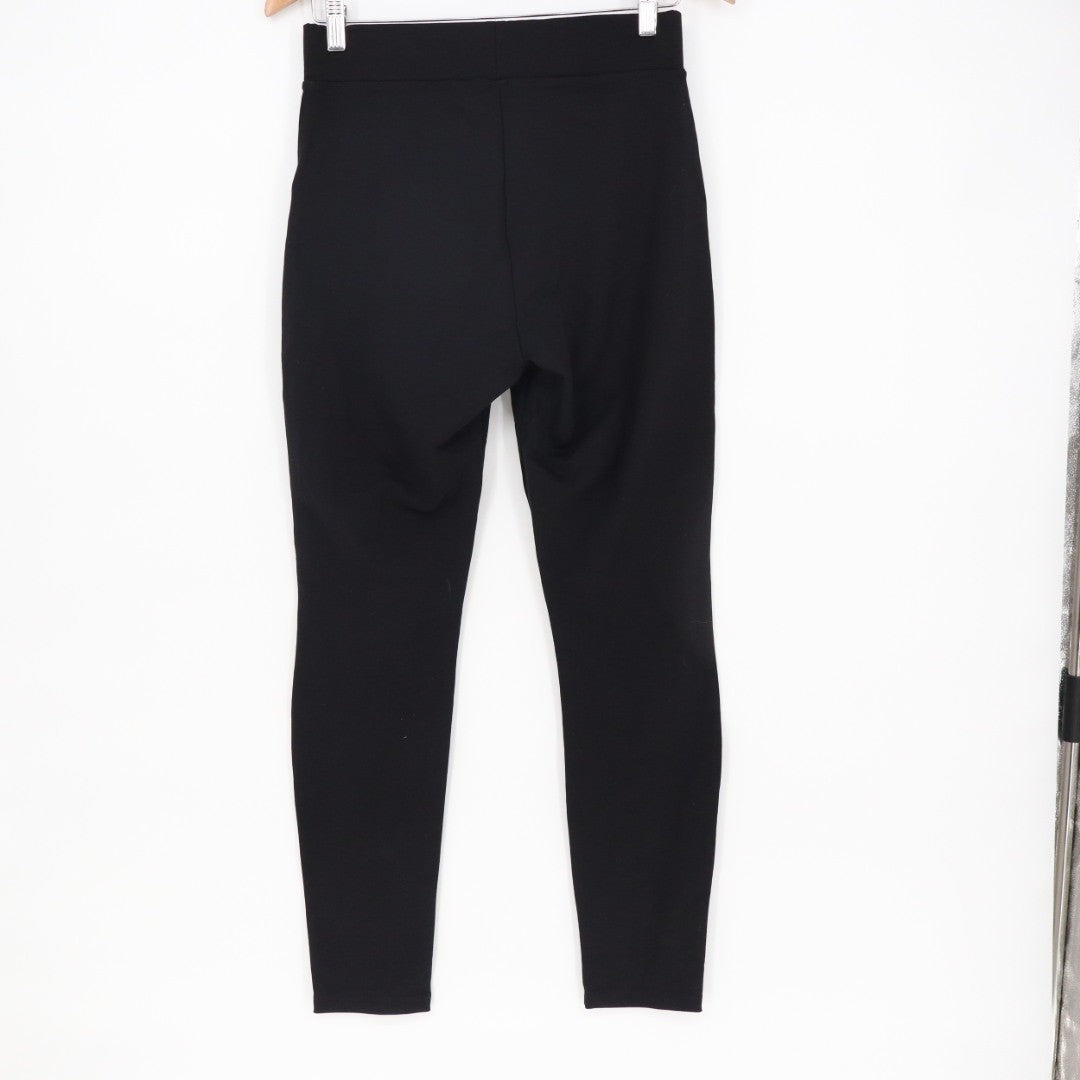 American Giant Leggings Womens 6 Black Stretch High Waisted Pockets Skinny Leg