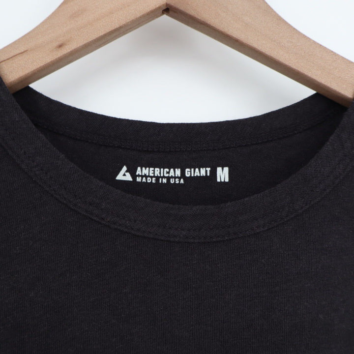 American Giant Men's Hemp Jersey Crew Tee Size M Made In USA