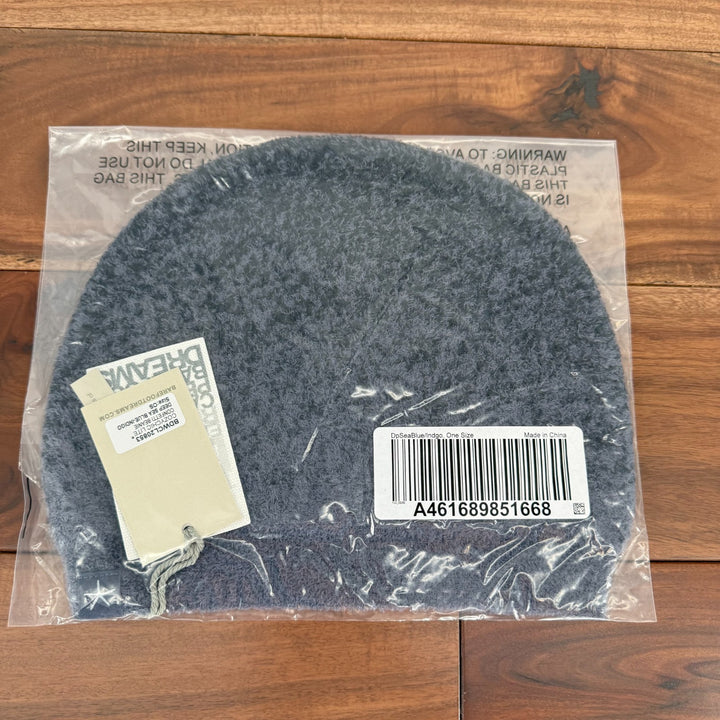 Barefoot Dreams CozyChic Lite Confetti Beanie Hat Womens OS Deep Sea Blue Indigo