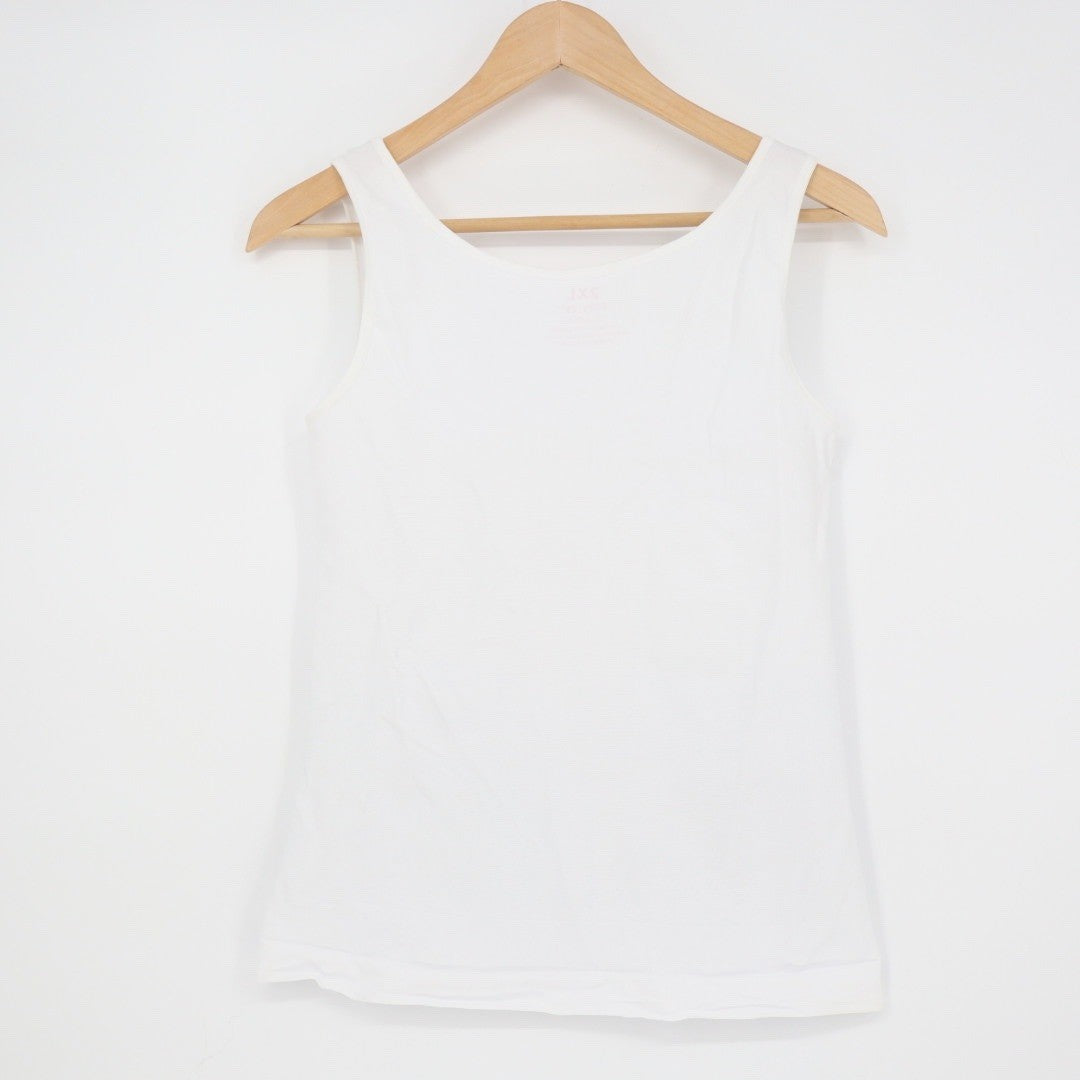 EMPETUA 2XL White Sleeveless Tank Top 90 Nylon 10 Spandex Seamless Comfort