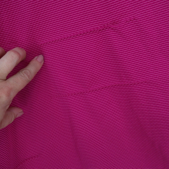 Active8 Womens Funnel Neck Performance Top Pink Long Sleeve Thumbholes Size M