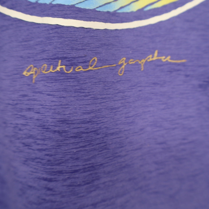 Spiritual Gangster Tank Top Womens S Muscle Tee Purple Peloton Graphic Excellent