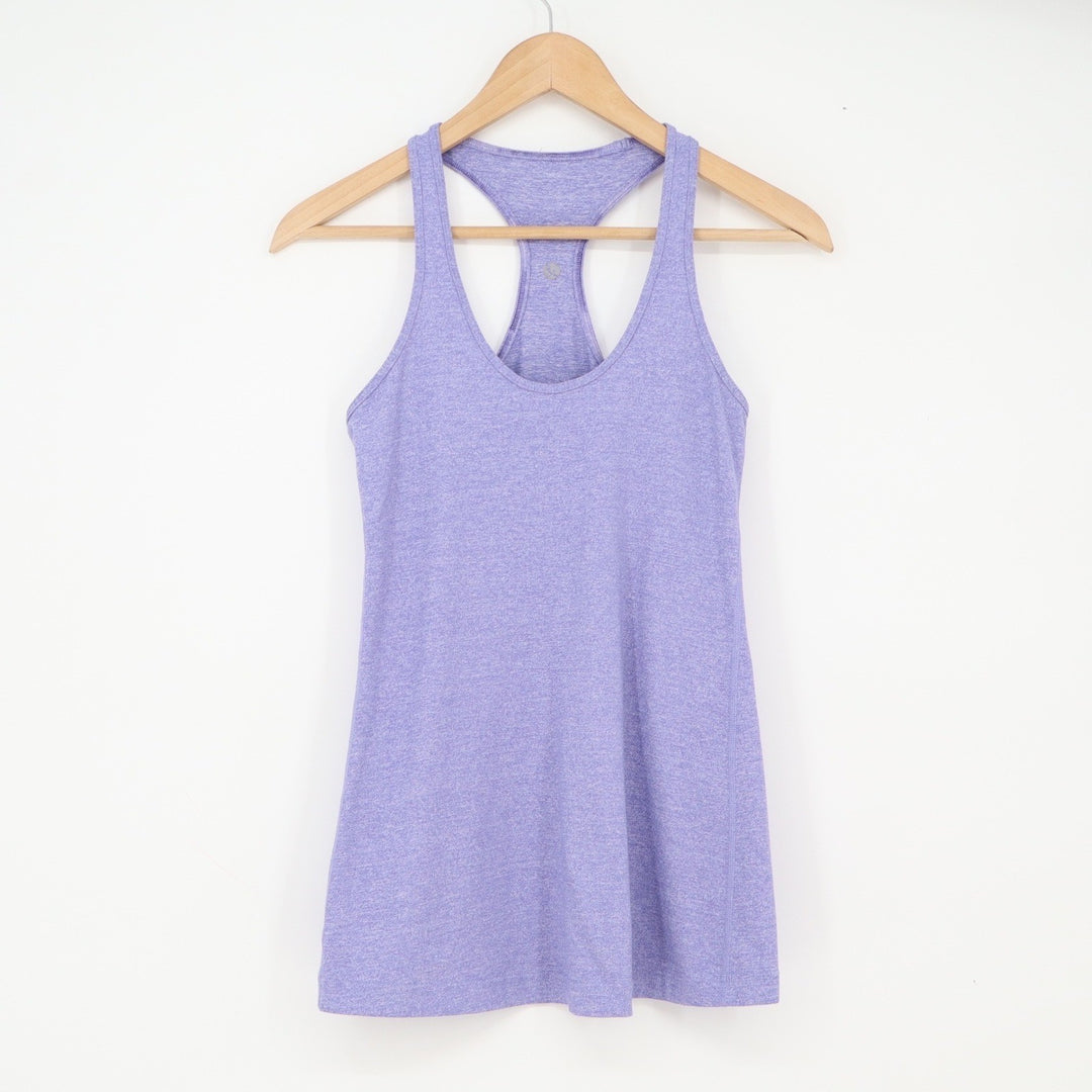 Lululemon Tank Top Womens N/A Cool Racerback Purple Heathered Excellent