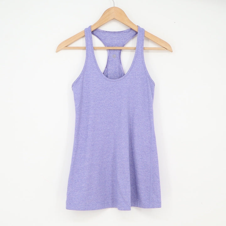 Lululemon Tank Top Womens N/A Cool Racerback Purple Heathered Excellent