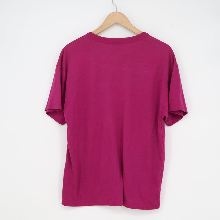 Sport Carriage Court Magenta Purple Pocket T-Shirt Mens Medium Style 2000