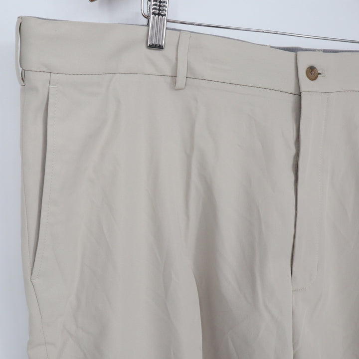 Walter Hagen Mens 46 Perfect 11 Golf Shorts Light Khaki Big & Tall