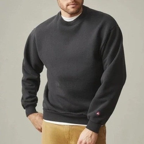 American Giant Black Crewneck Sweatshirt XS Made in USA Cotton Pullover
