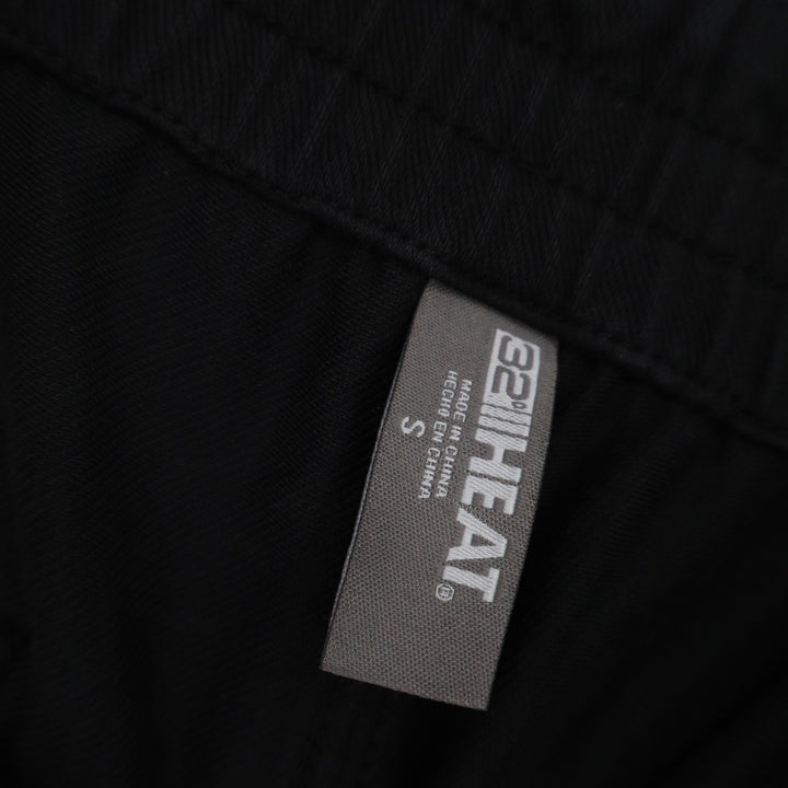 32 Degrees Heat Mens Small Black Stretch Utility Pants Elastic Waist
