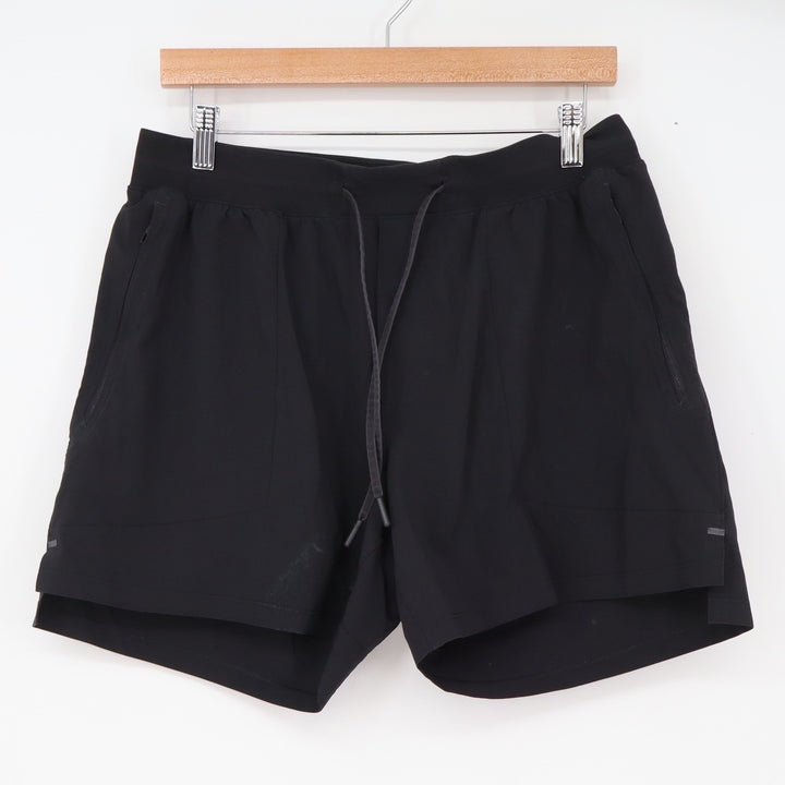 Lululemon Shorts Mens L Lab LT/98 Black 5" Inseam Athletic Good