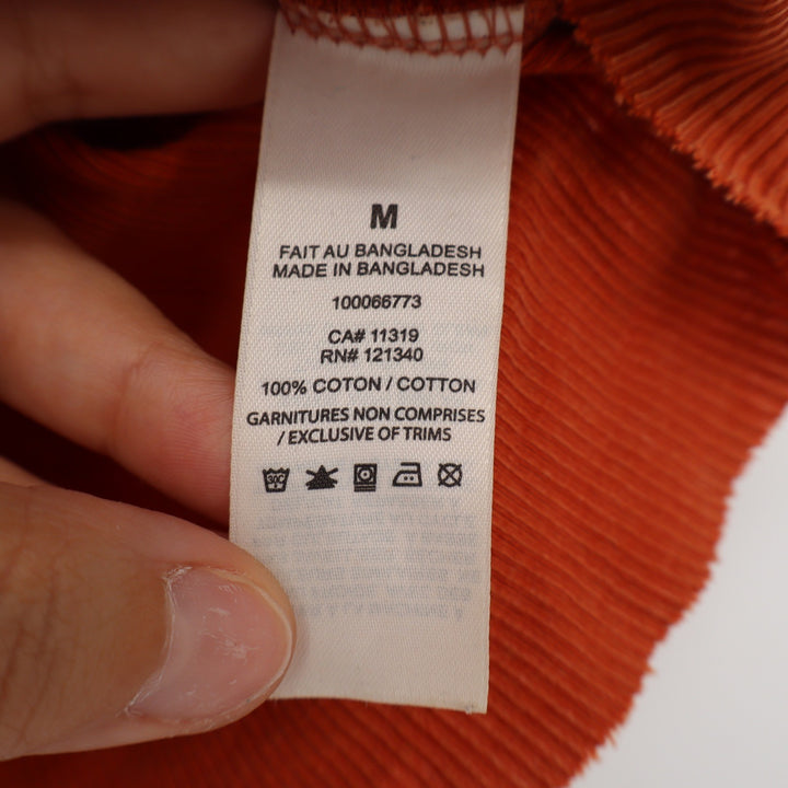 Garage Womens Ribbed Crop Tank Top Burnt Orange New York City Graphic Size M