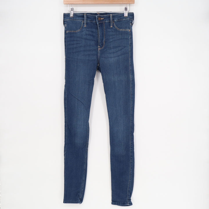 Hollister Legging Jeans Womens 3L 26x30 Blue Denim Advanced Stretch High Rise