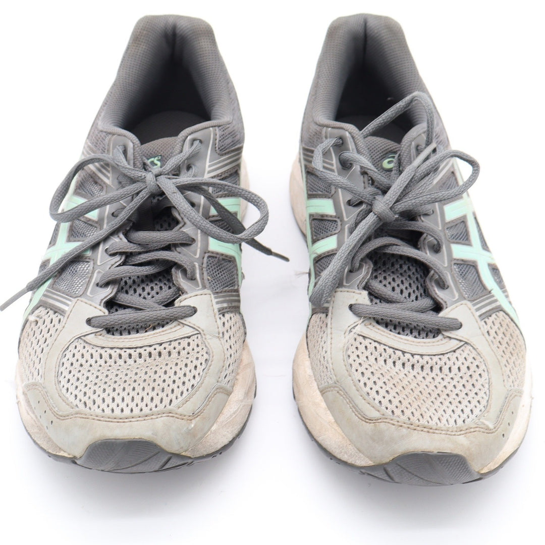 Asics Gel-Contend 4 Womens Running Shoes Size 10 Grey Mint Green Sneakers