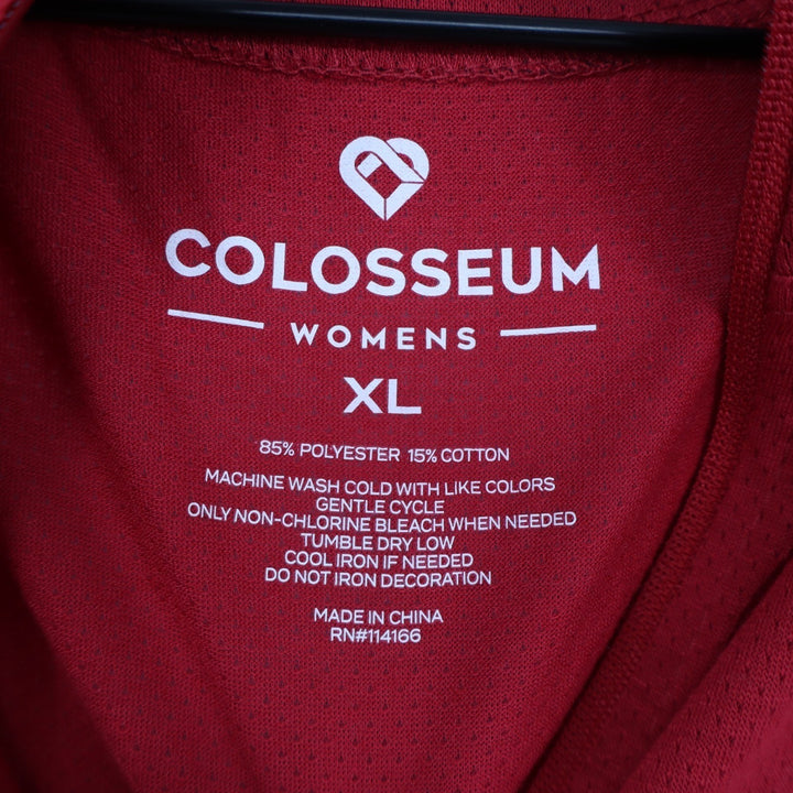 Colosseum Harvard University Athletics Womens XL Quarter Zip Pullover Red