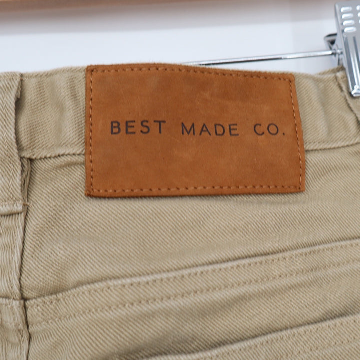Best Made Co. Pants Mens 29x30 Straight Leg Khaki Cotton Stretch Excellent