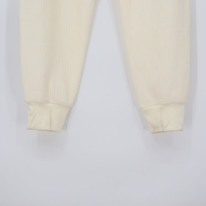 DSG So Soft Ottoman Jogger Light Cream Ribbed High Rise Sweatpants Womens XL