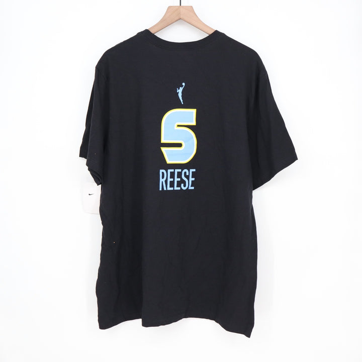 Nike Chicago Sky Angel Reese 5 Explorer Edition Black T-Shirt Mens XXL