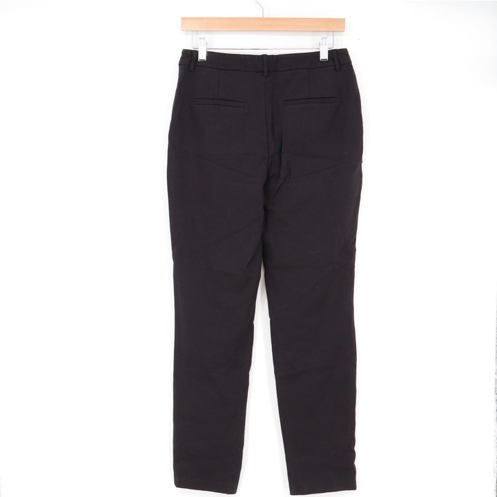 NIC+ZOE Pants Womens 6 Slim Leg Black Stretch Career Trousers Excellent