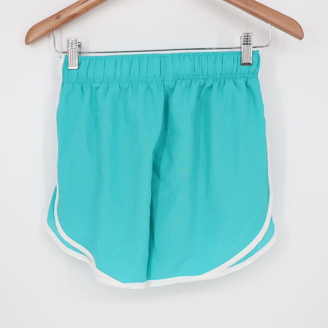 Nike Womens Tempo Dri-FIT Running Shorts Teal White XS
