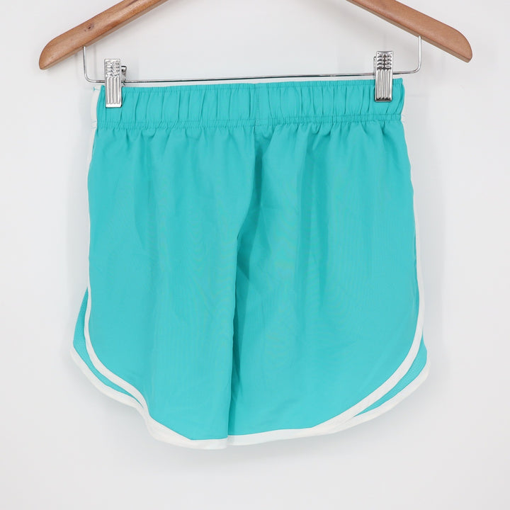 Nike Womens Tempo Dri-FIT Running Shorts Teal White XS