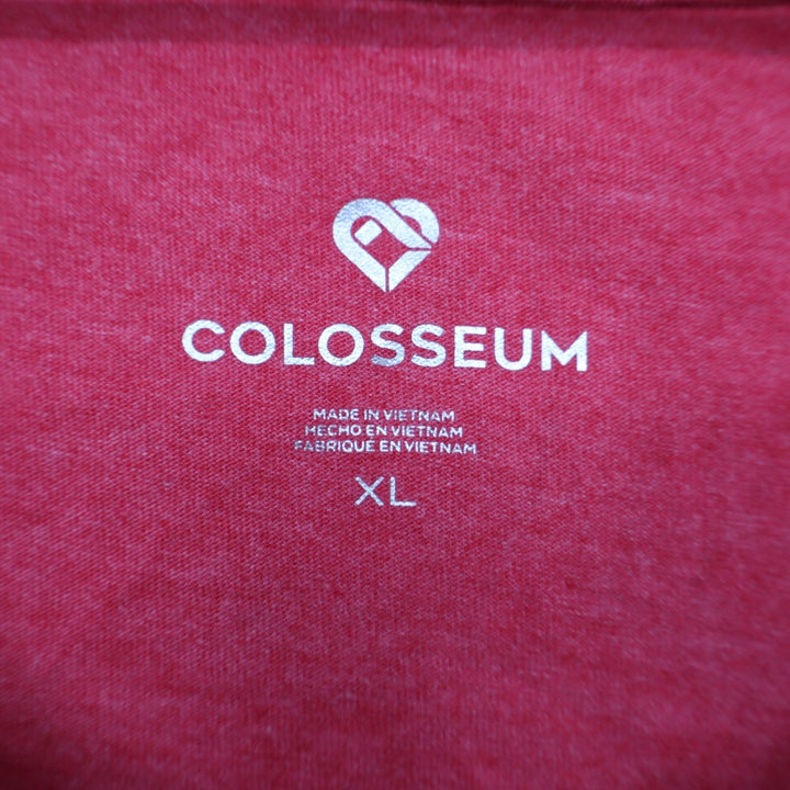 Colosseum MIT Engineers Heather Red Graphic T-Shirt XL