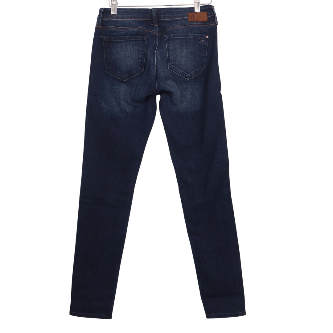 Mavi Jeans Womens 27 Blue Denim Cotton Stretch 5-Pockets Mid Rise Skinny Leg