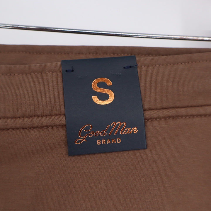 Good Man Brand Mens Casual Shorts Khaki Tan Size S