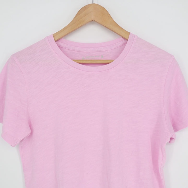 American Giant Premium Slub T-Shirt Womens S Pirouette Crew Neck Short Sleeve