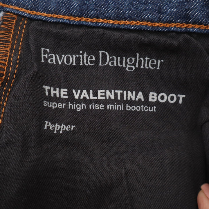 Favorite Daughter The Valentina Boot Pepper Super High Rise Mini Bootcut 32