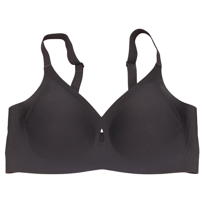 Unbranded Bra Womens Small Wireless Seamless Black Padded Excellent