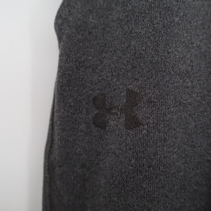 Under Armour Heatgear Jogger Pants Men Medium Gray Loose Fit Pockets Tapered Leg