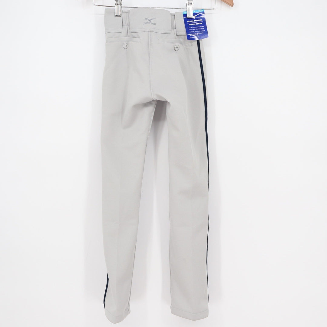 Mizuno Youth Premier Pro Piped Baseball Pants G2 Grey Navy YS